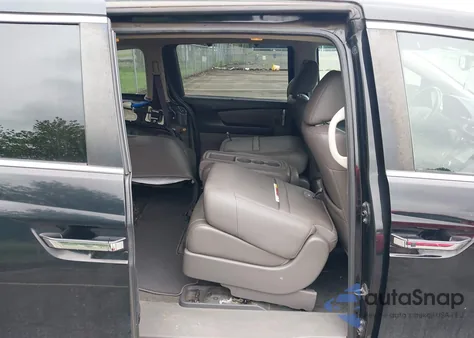 2014 Honda Odyssey Ex-L из США, поврежденный, VIN 5FNRL5H64EB034410